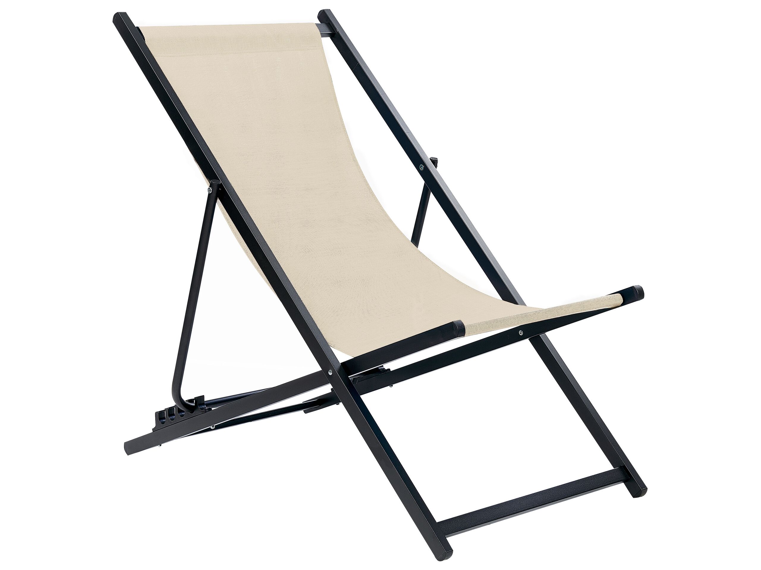 Hamaca plegable locri ii metal beige