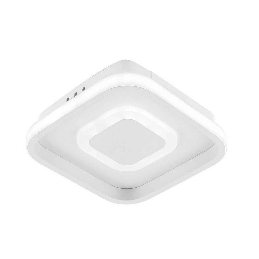 Plafon 24w 3000-4000-6000k elma blanco 5,5x21x21 cm 2280 lm con memoria de