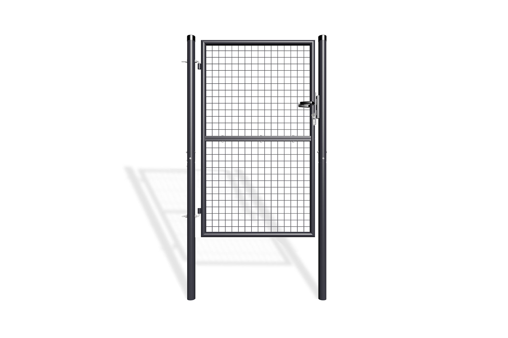 Puerta de malla para jardin 1m oLGa a.150cm gris