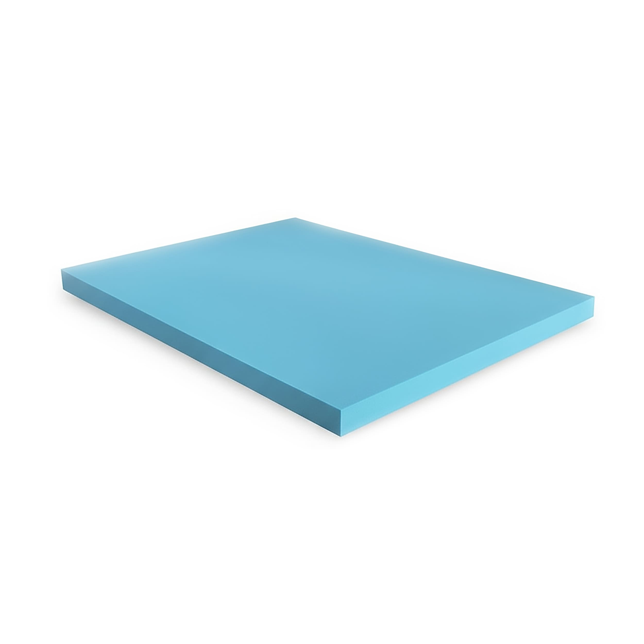 Topper 100% viscoelástico 120x190cm - sobrecolchón grosor 5cm - fusion home