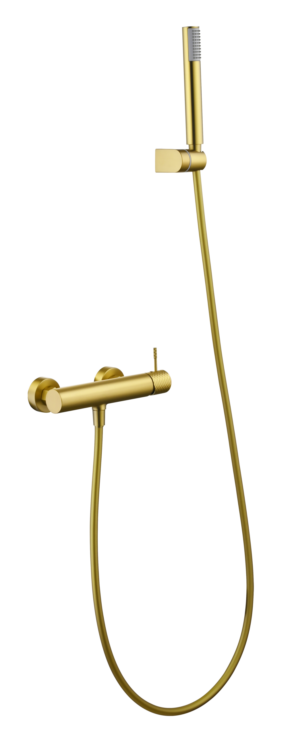 Kit ducha monomando genova oro cepillado [ imex® ]