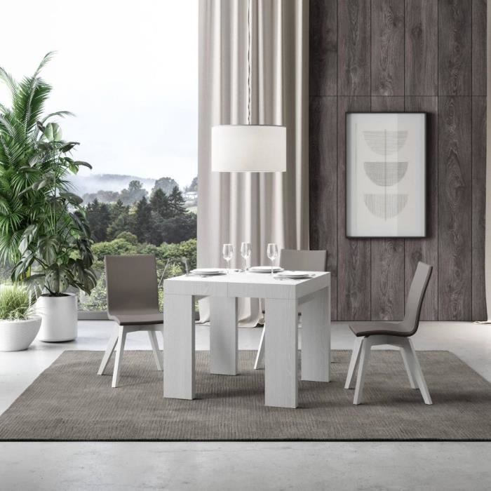 Mesa extensible 90x90 - 12 plazas - 246 cm