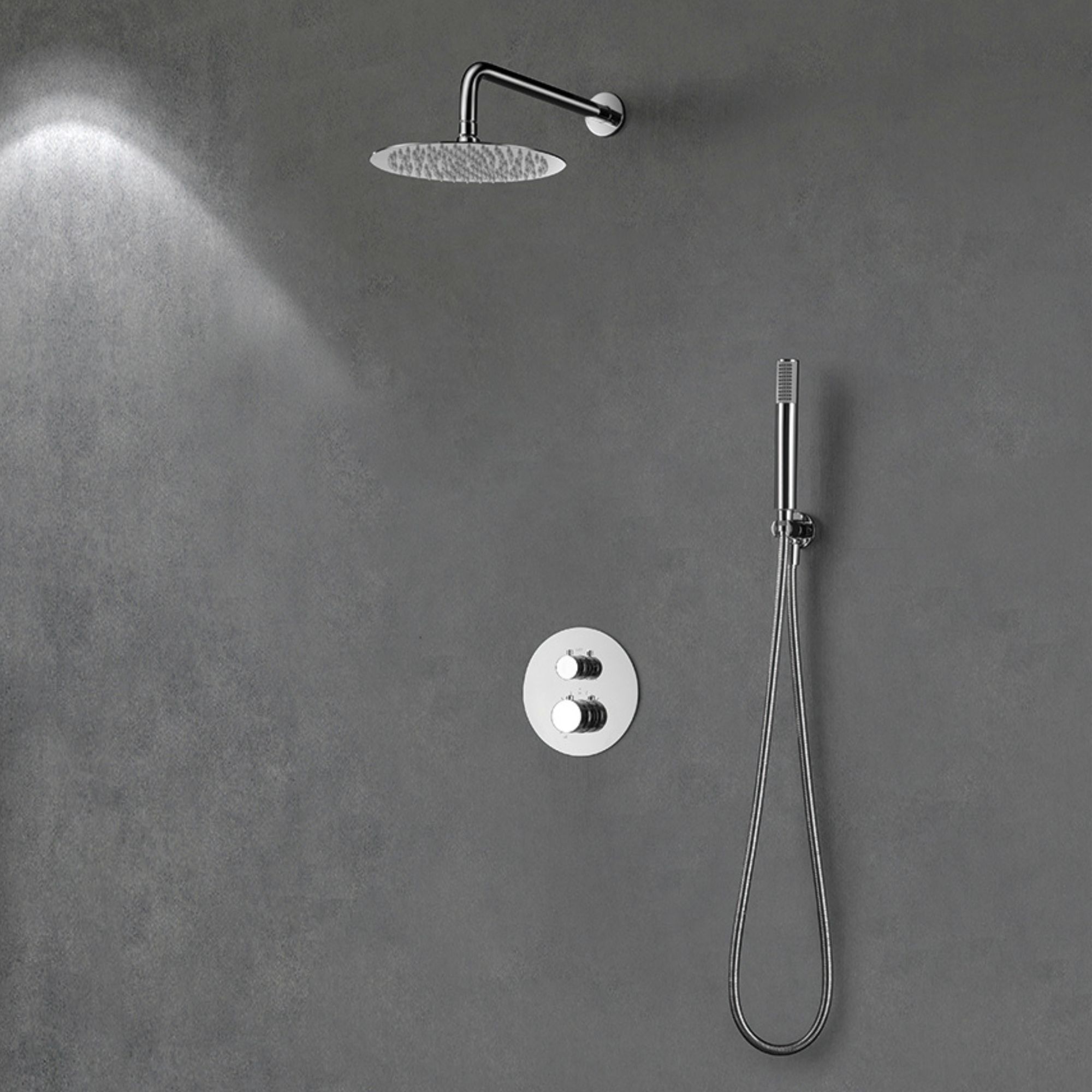 Imex - columna ducha empotrada termostática cromado serie line