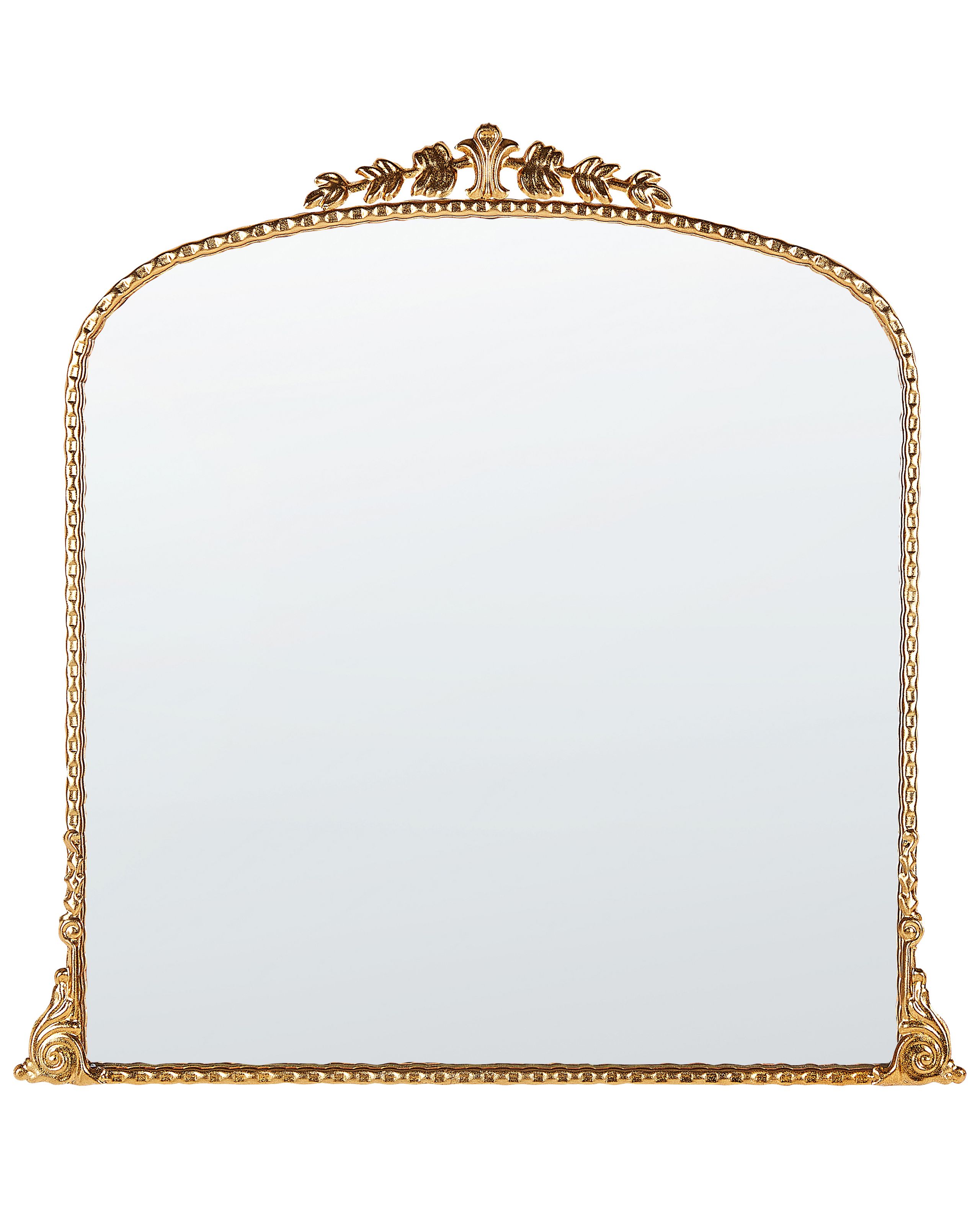 Espejo de pared livry 71 cm 71 cm metal dorado
