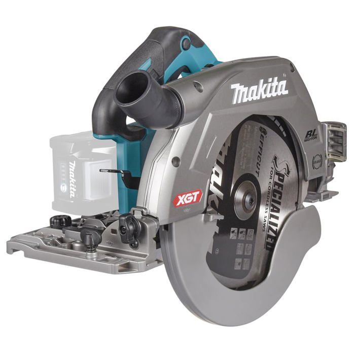 Sierra circular portátil inalámbrica Makita hs011gz - profundidad de corte