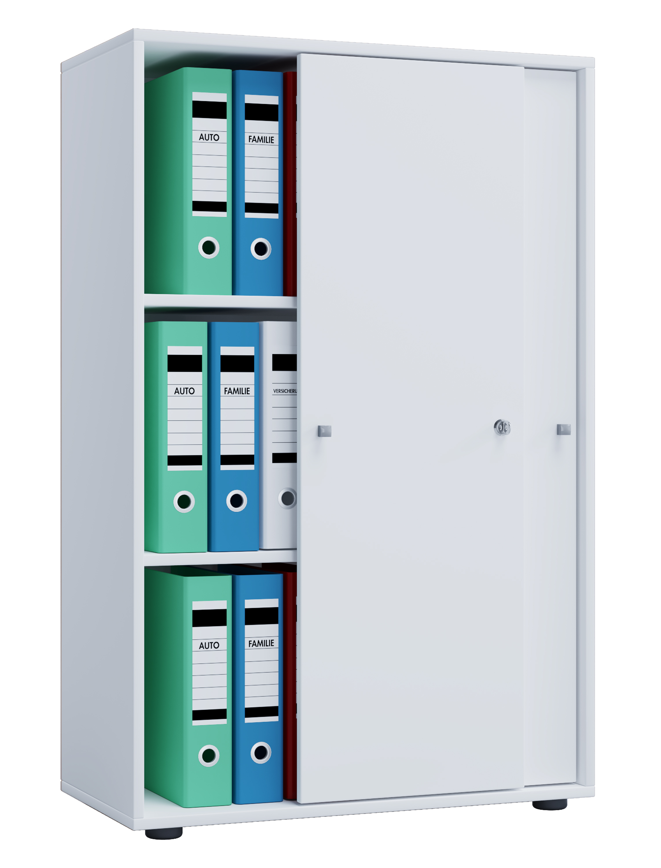 Vcm - puertas correderas del gabinete de oficina lona 3-fold
