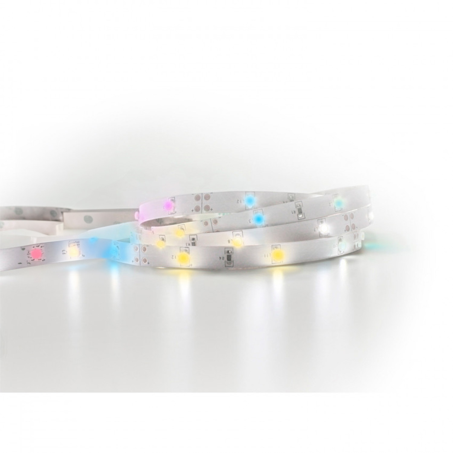 Tira LED rgb 2m 6w regulable vía mando a distancia 7hsevenon