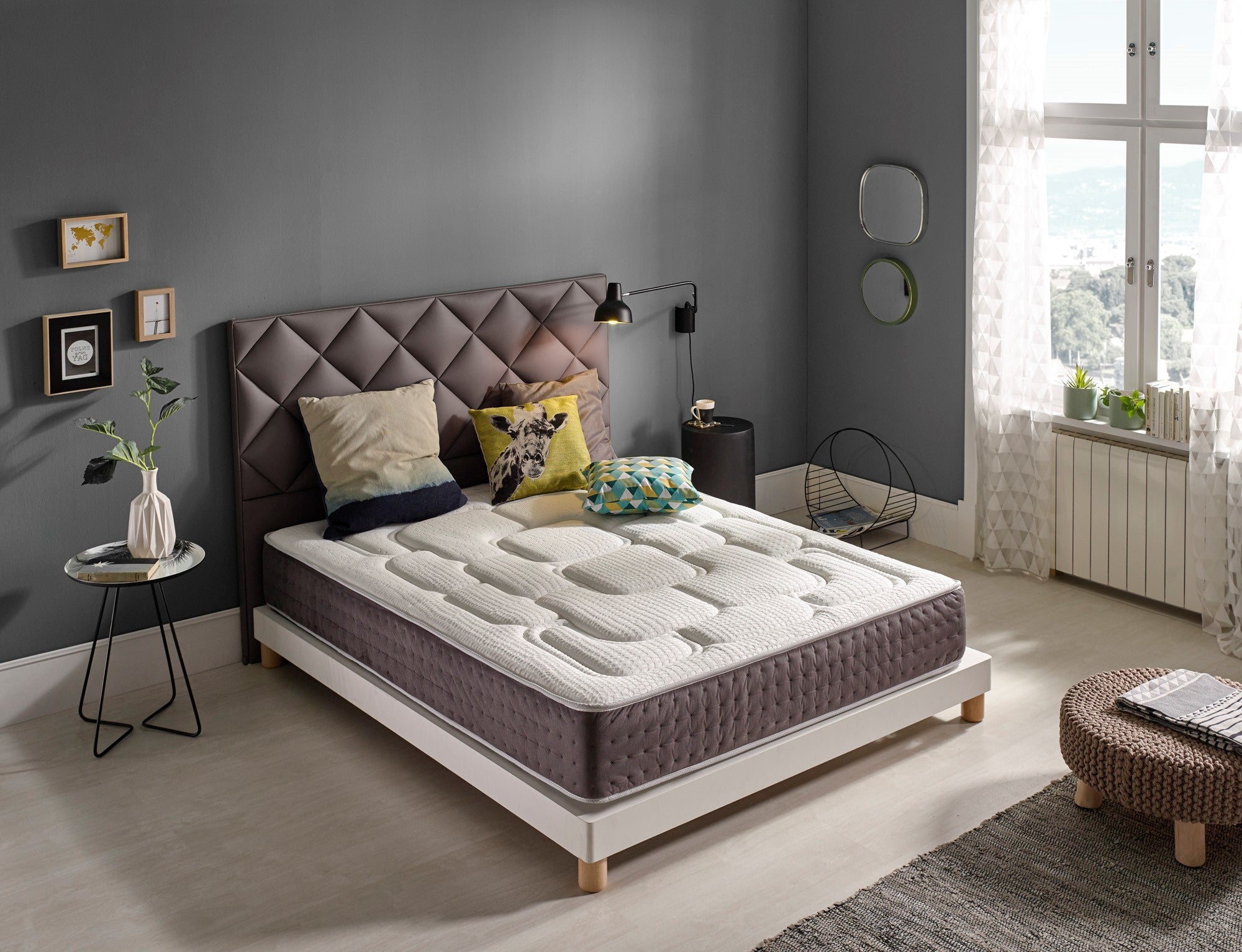 Colchón visco royal premium 180x200 altura 28cm ±2
