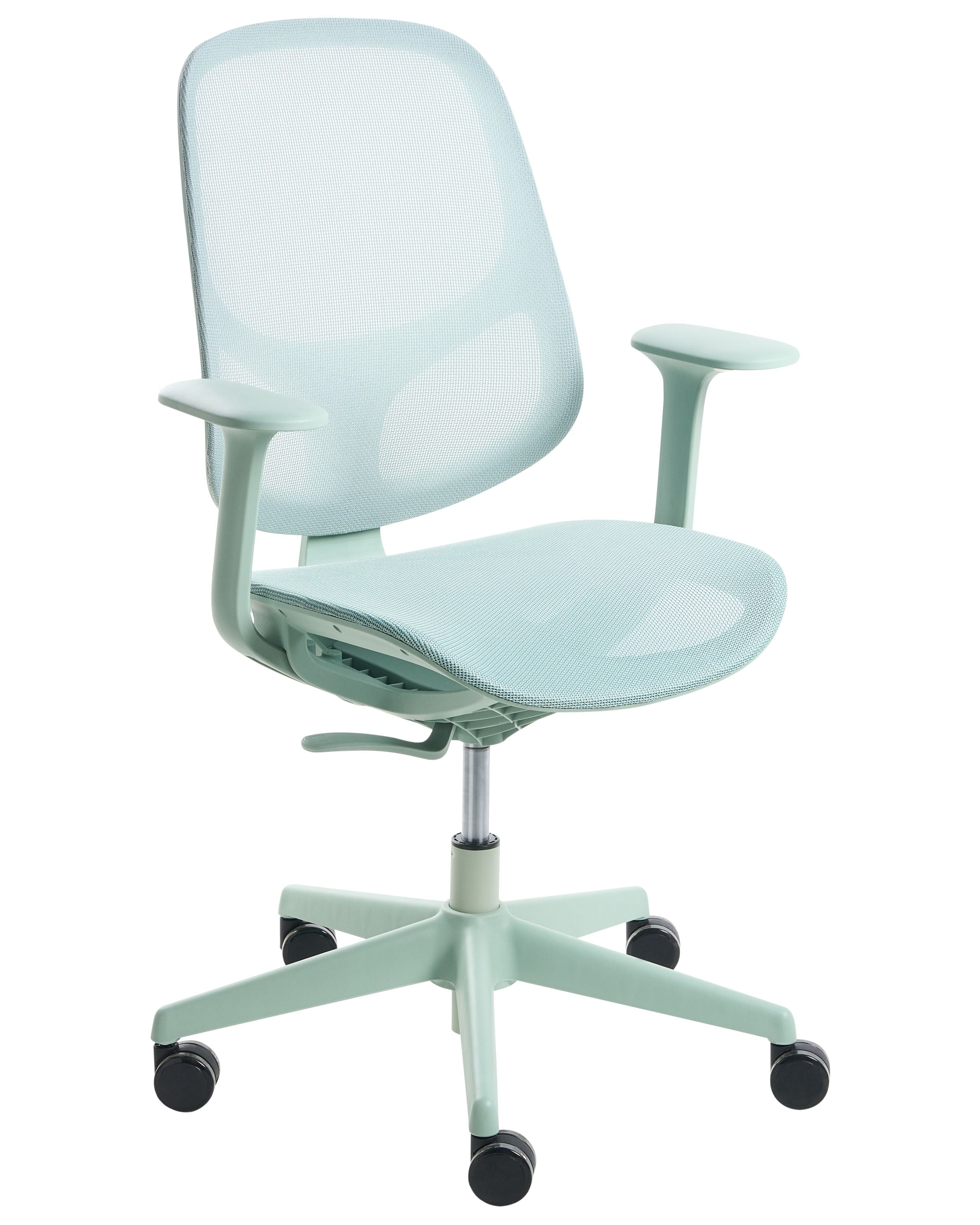 Silla de oficina aeri verde menta