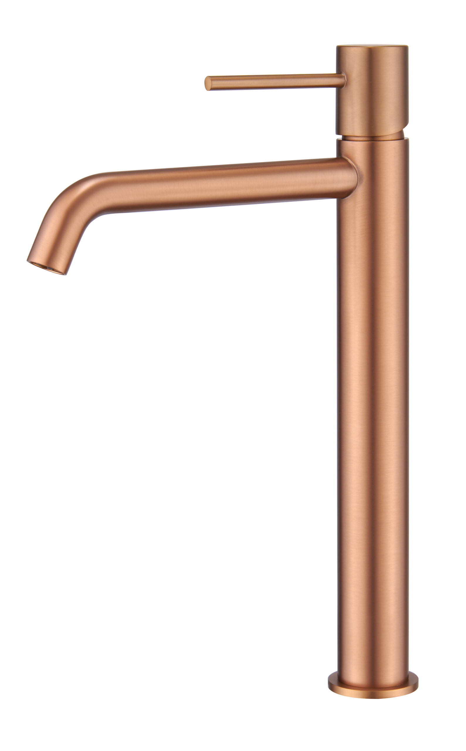 Monomando lavabo alto monza oro rosa cepillado [imex®]