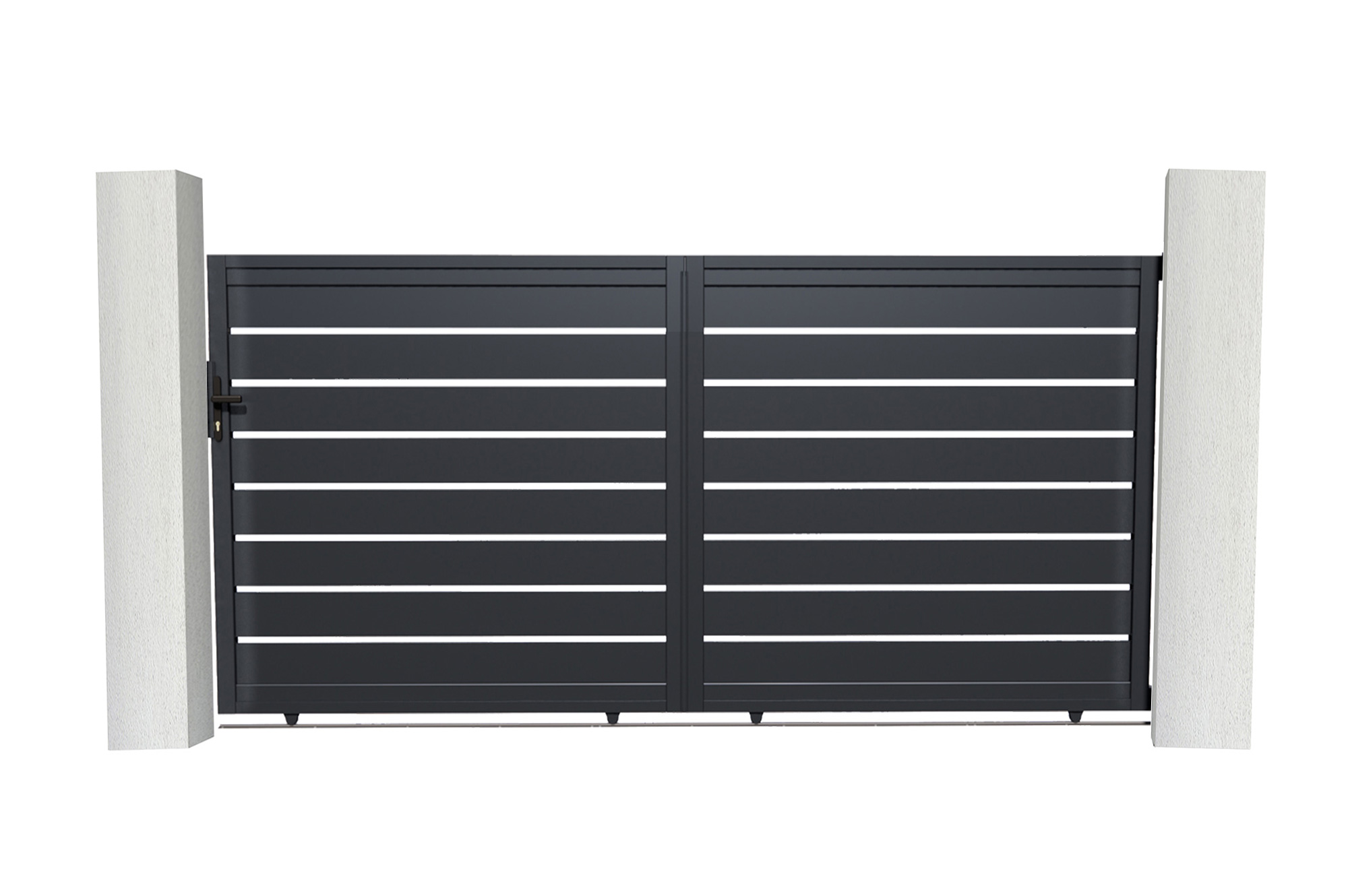 Pack puerta corredera automática vogel 3m h.160cm + motor tanker c600