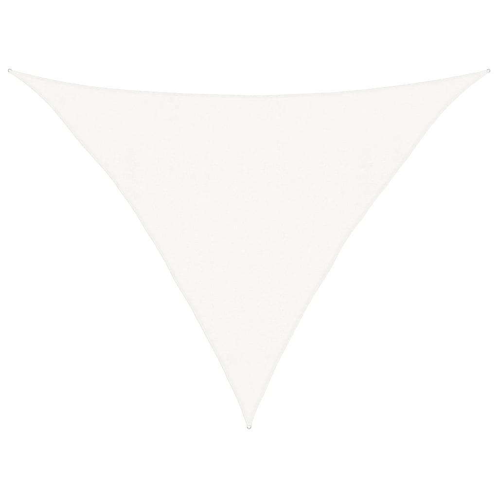 vidaXL toldo de vela blanco hdpe 160 g/m² 4x4x5,8 m