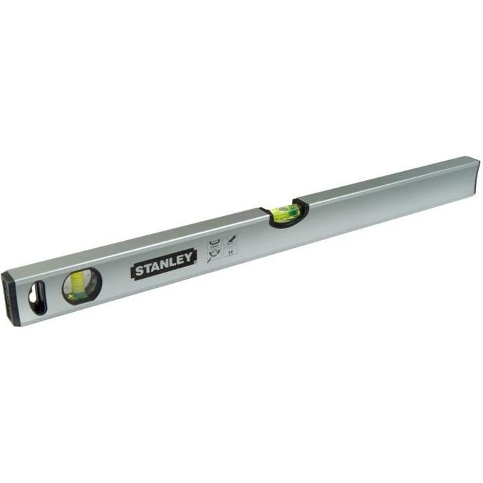 Nivel tubular magnético classic stanley - stht1-43111 - 60 cm