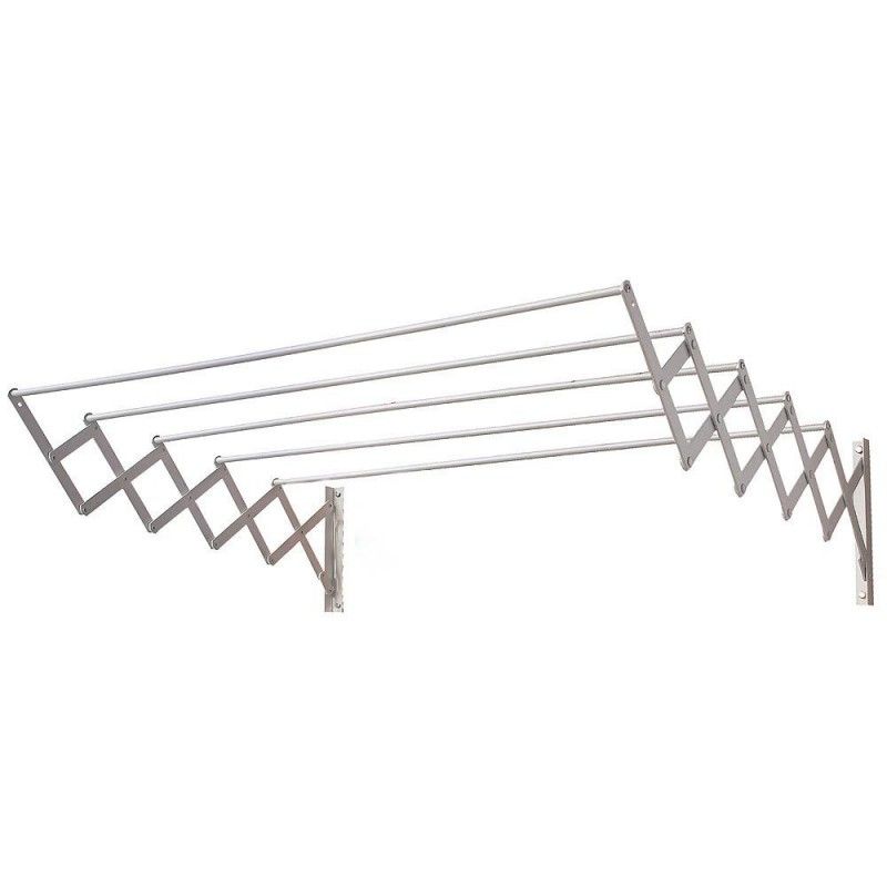 Tendedero extensible pared aluminio 1,00 metros