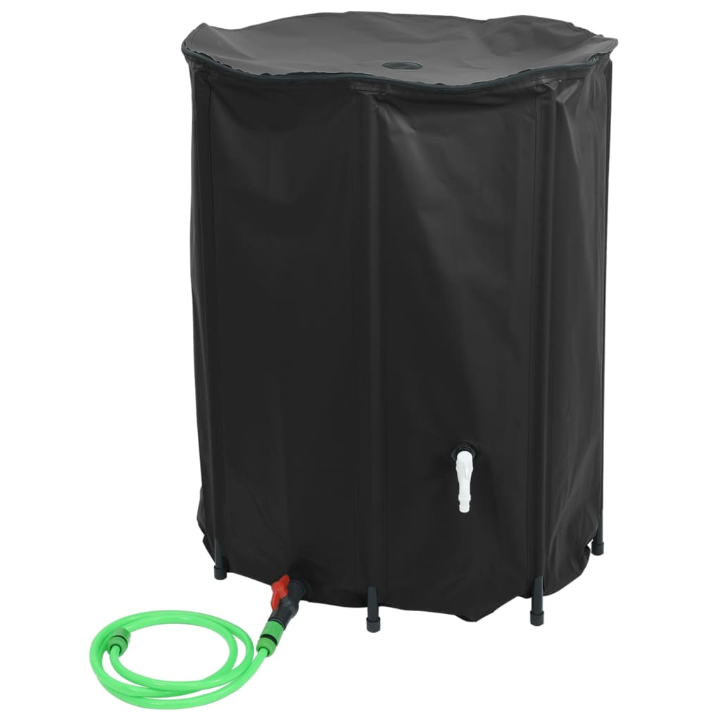 vidaXL depósito de agua plegable con grifo PVC 750 l