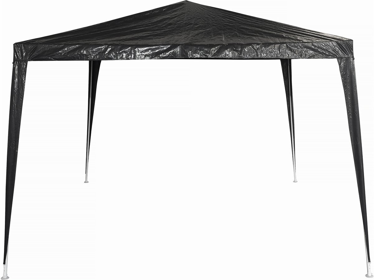 Cenador de jardín <<natacha 3>> - 3 x 3 m - gris