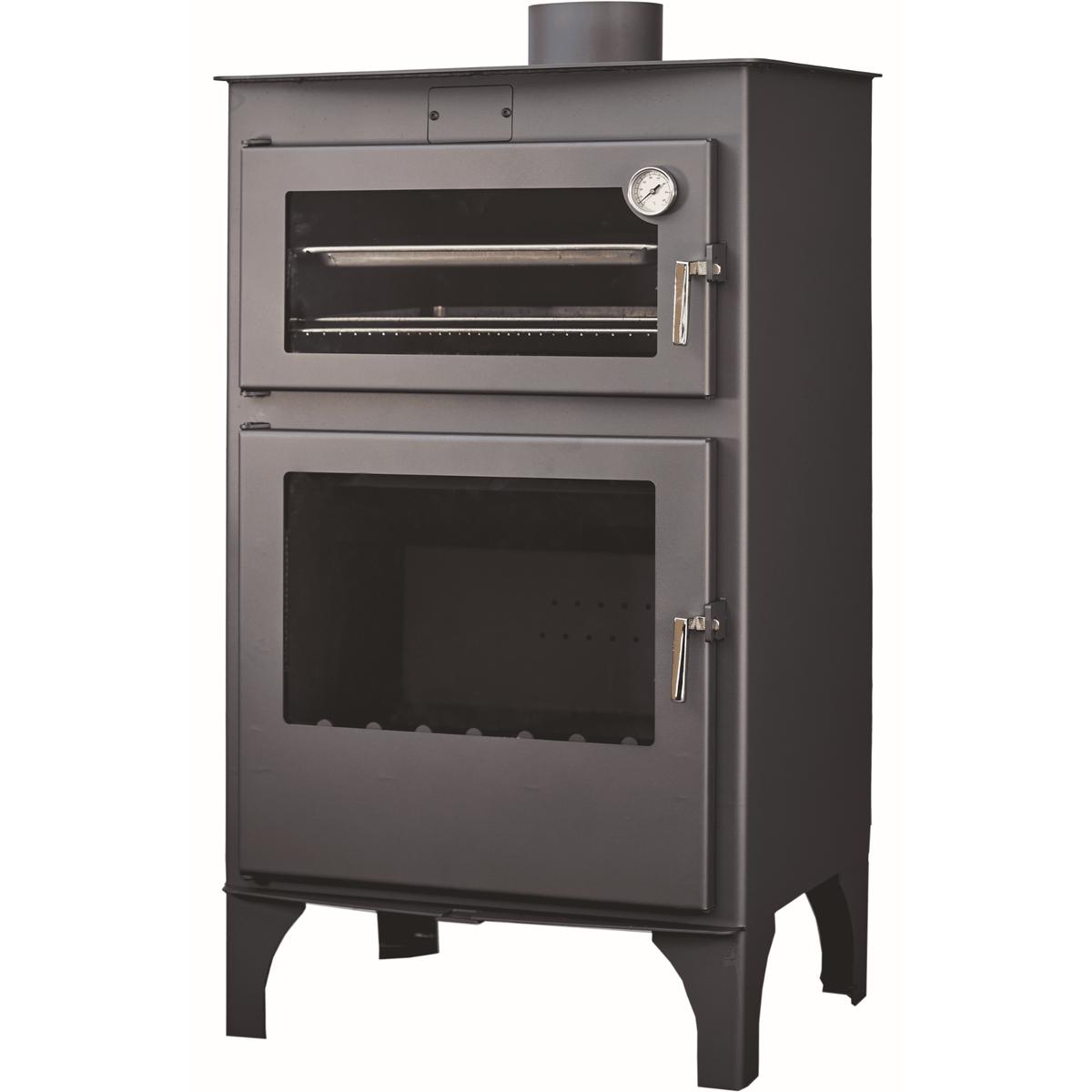 Joima - estufa de leña modelo mulhacén patas 11,60 kw