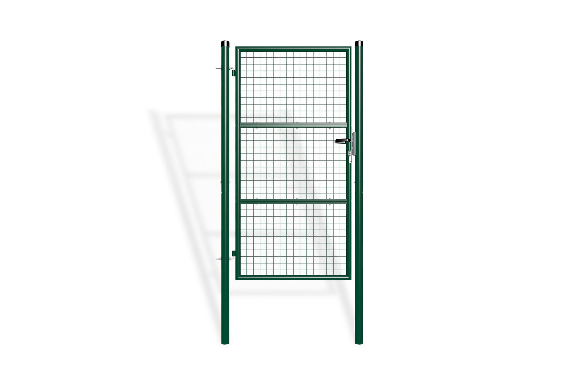 Puerta de malla para jardin 1m oLGa a.180cm verde