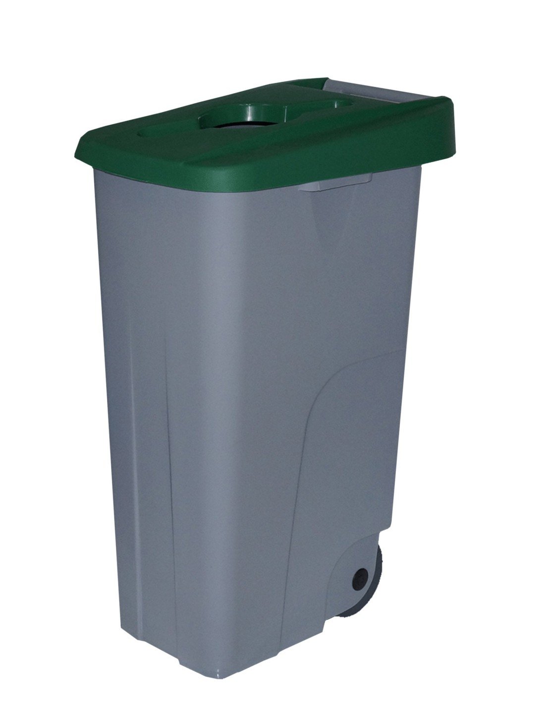 85 l - tapa abierta | verde | contenedor de basura denox 65, 85 y 110 - d