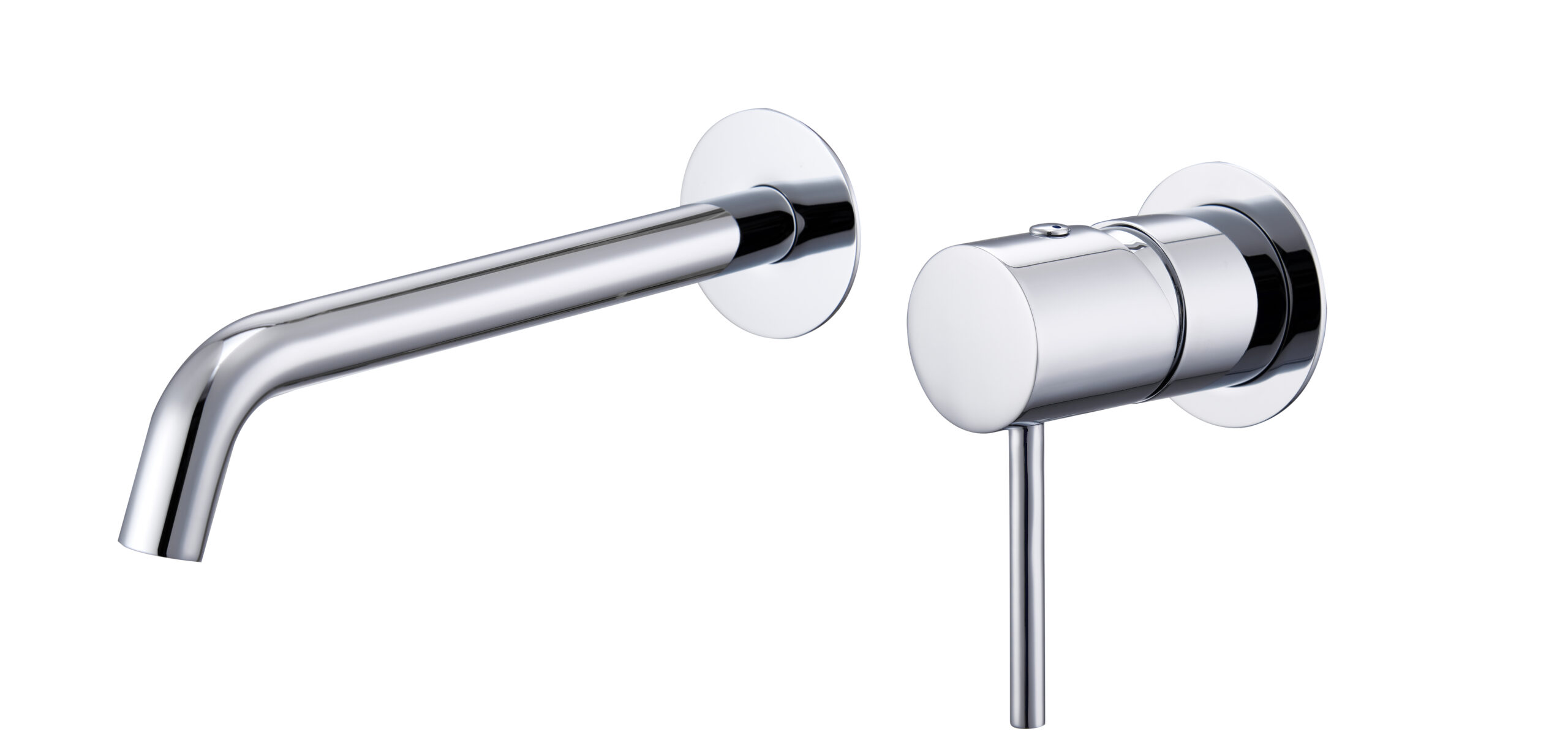 Grifo de lavabo empotrado monomando serie monza – cromo