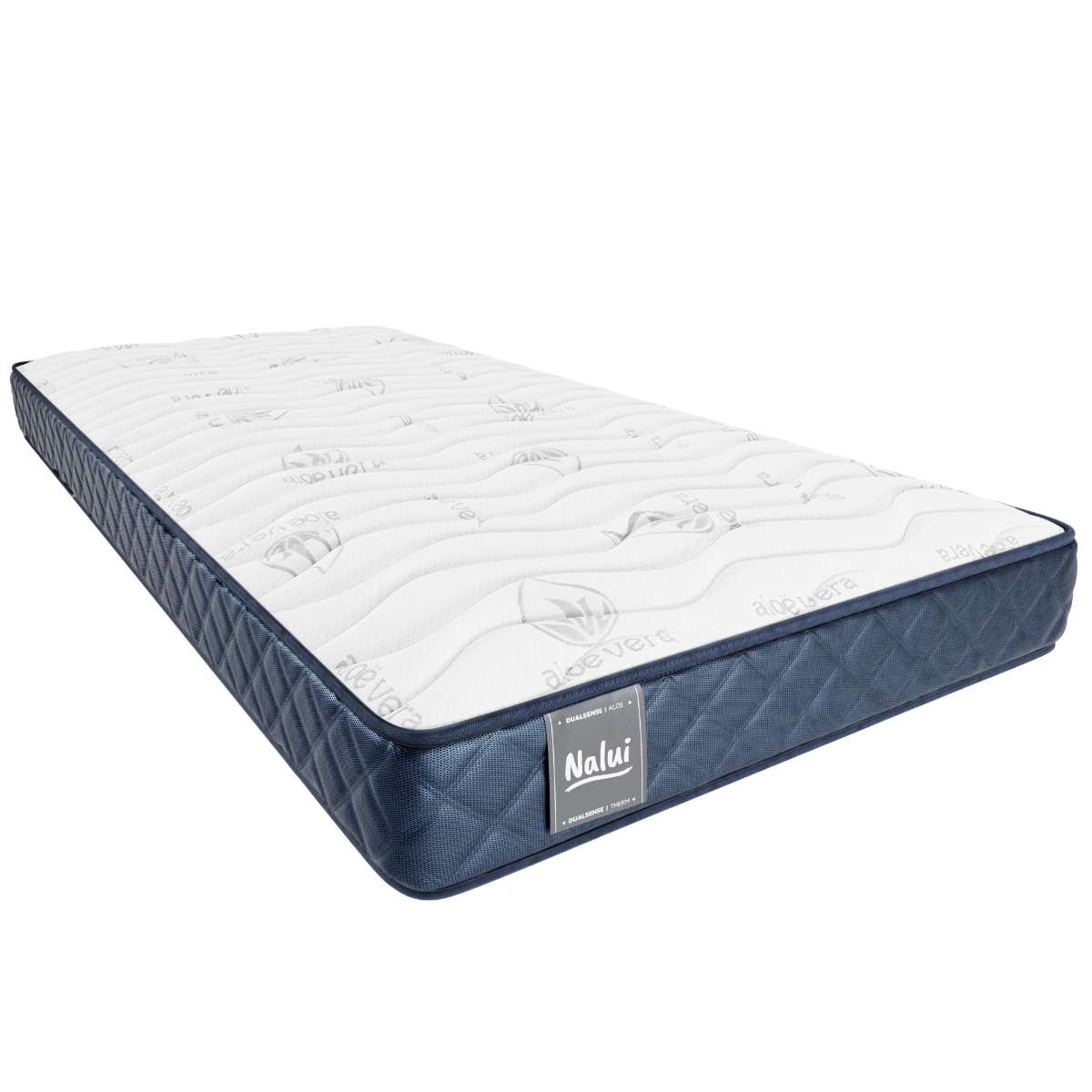 Nalui colchón viscoelástico 150x190 mulhacén dualsense azul 15cm