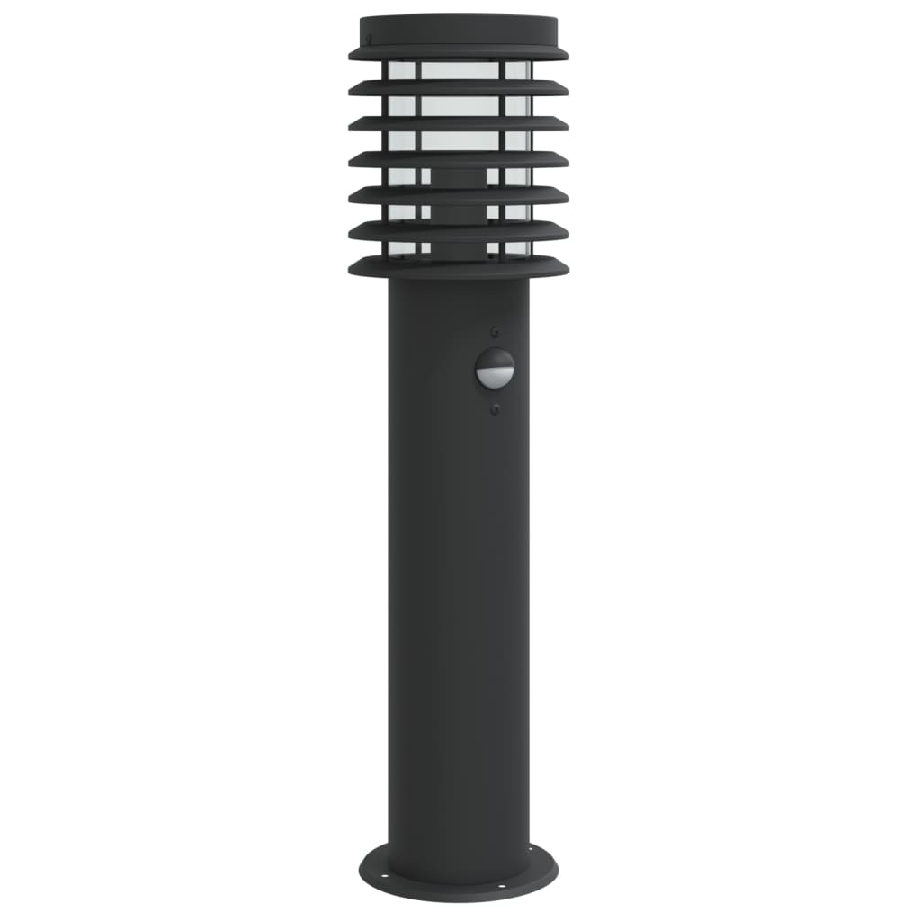 Lámpara de pie para exteriores con sensor 60 cm