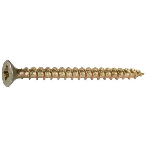 Tornillos para madera cabeza avellanada pz2 - ø 4,5 mm - 80 mm - zincado am