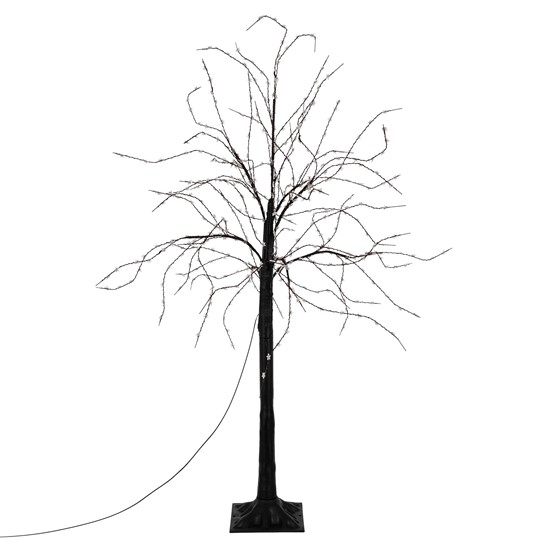 Árbol de navidad 120cm con luz LED cálida decoración para fiestas