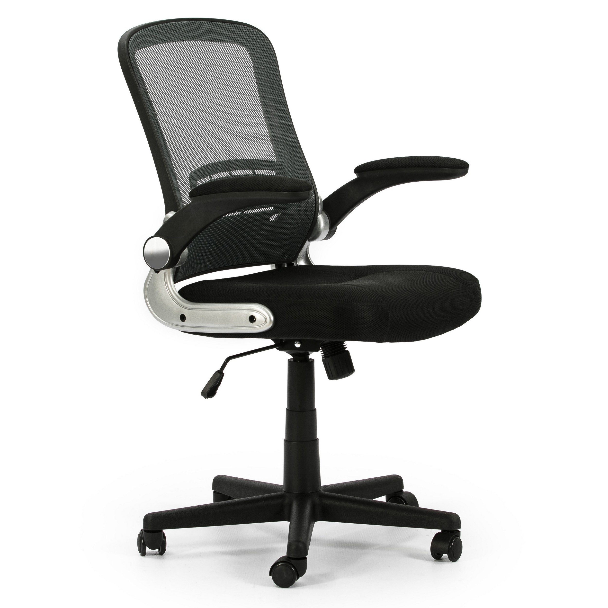 Sillón de oficina elevable y reclinable cosmosa, color negro