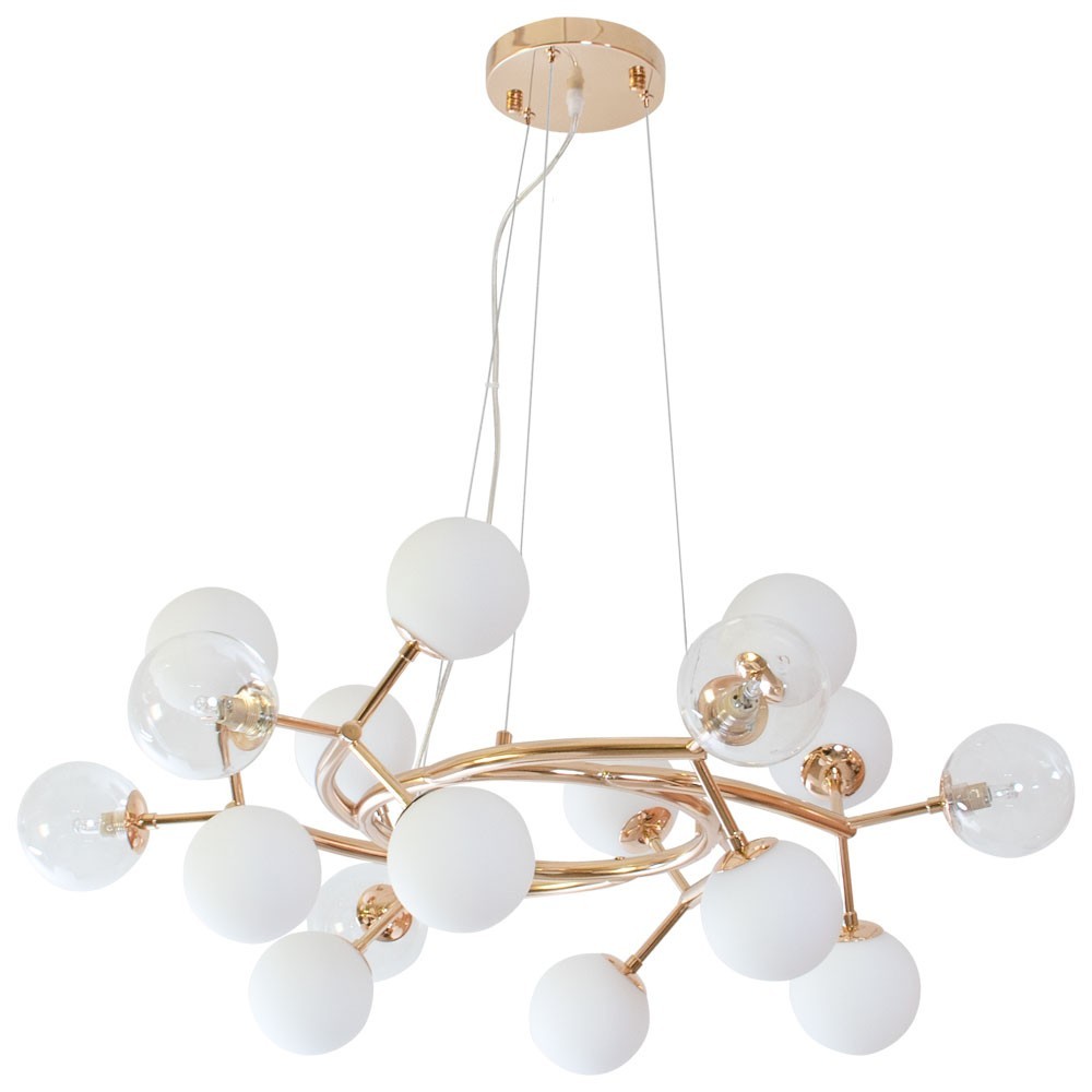 Lamapara de techo anabel dorado 80cm