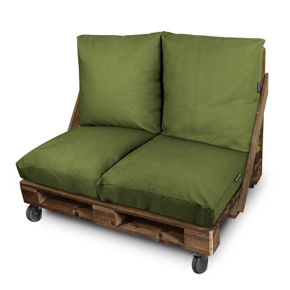 Happers cojín de suelo multiusos exterior naylim mate verde 60x60 (1 unidad
