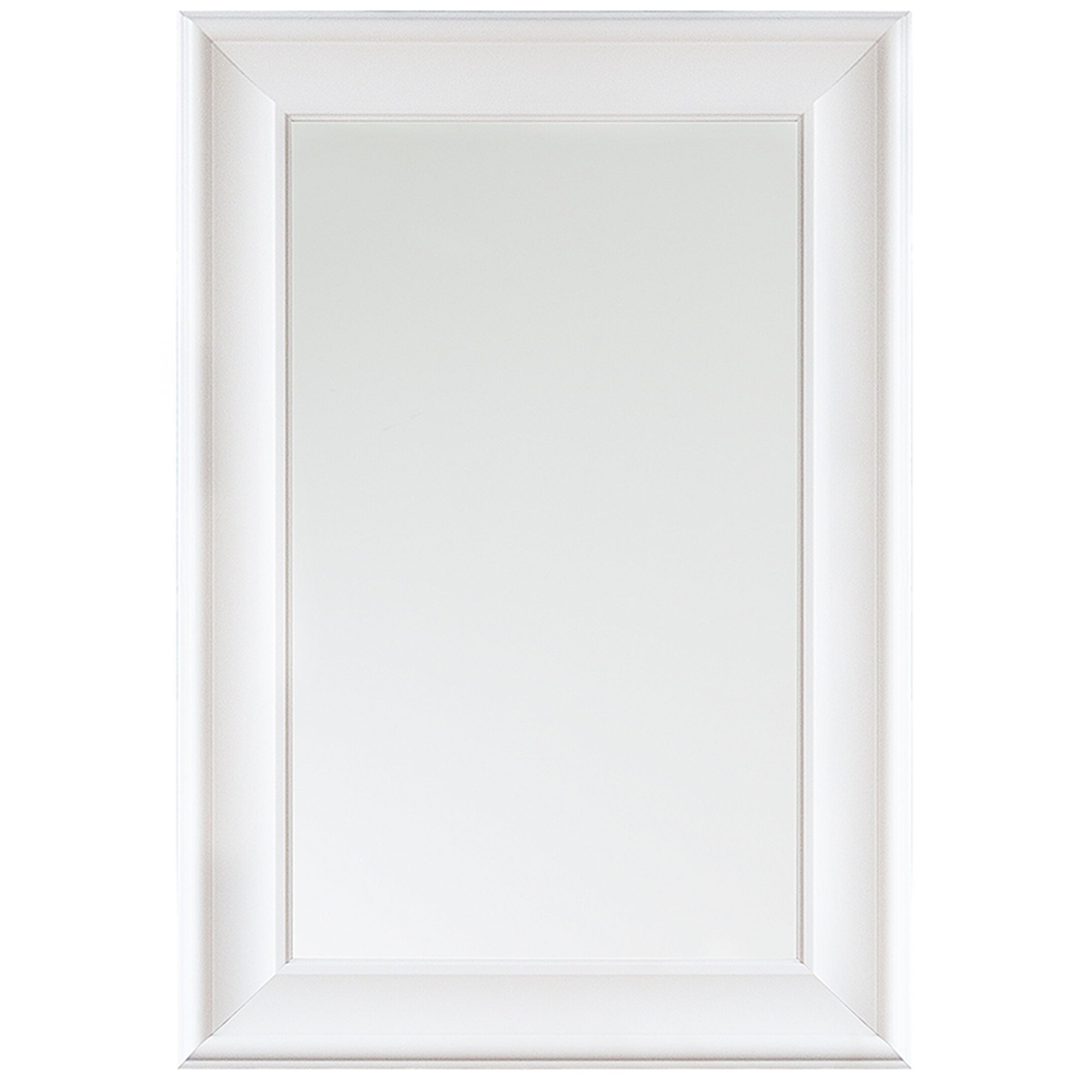Espejo de pared lunel 60 cm 90 cm blanco