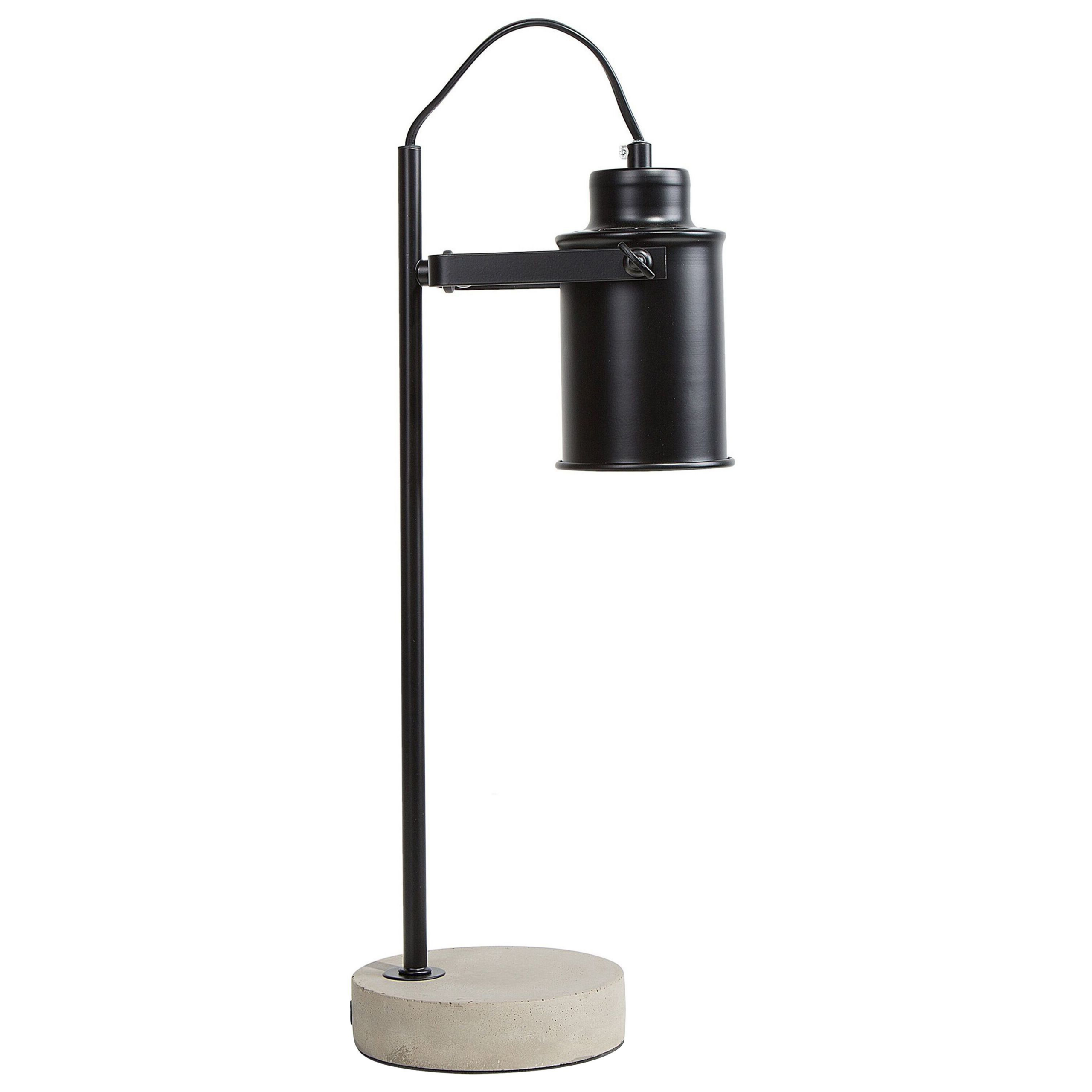 Lámpara de escritorio mundaka ajustable metal negro