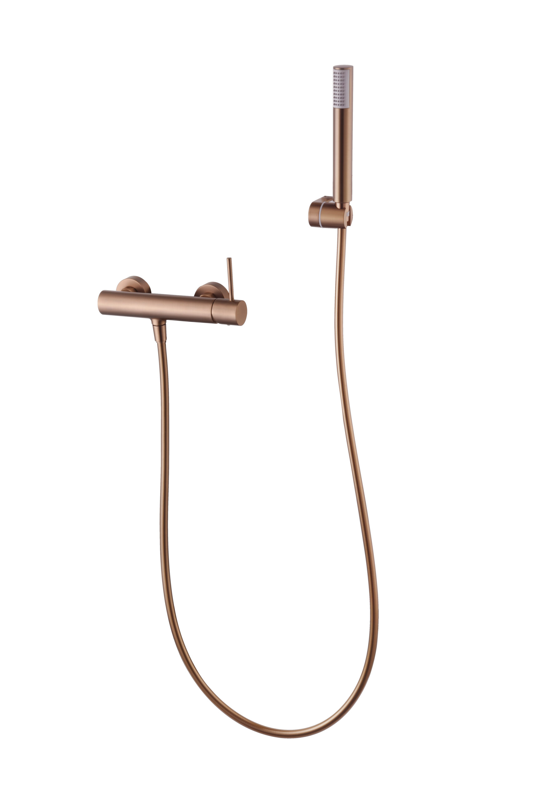 Grifo de kit ducha monza oro rosa cepillado [ imex® ]