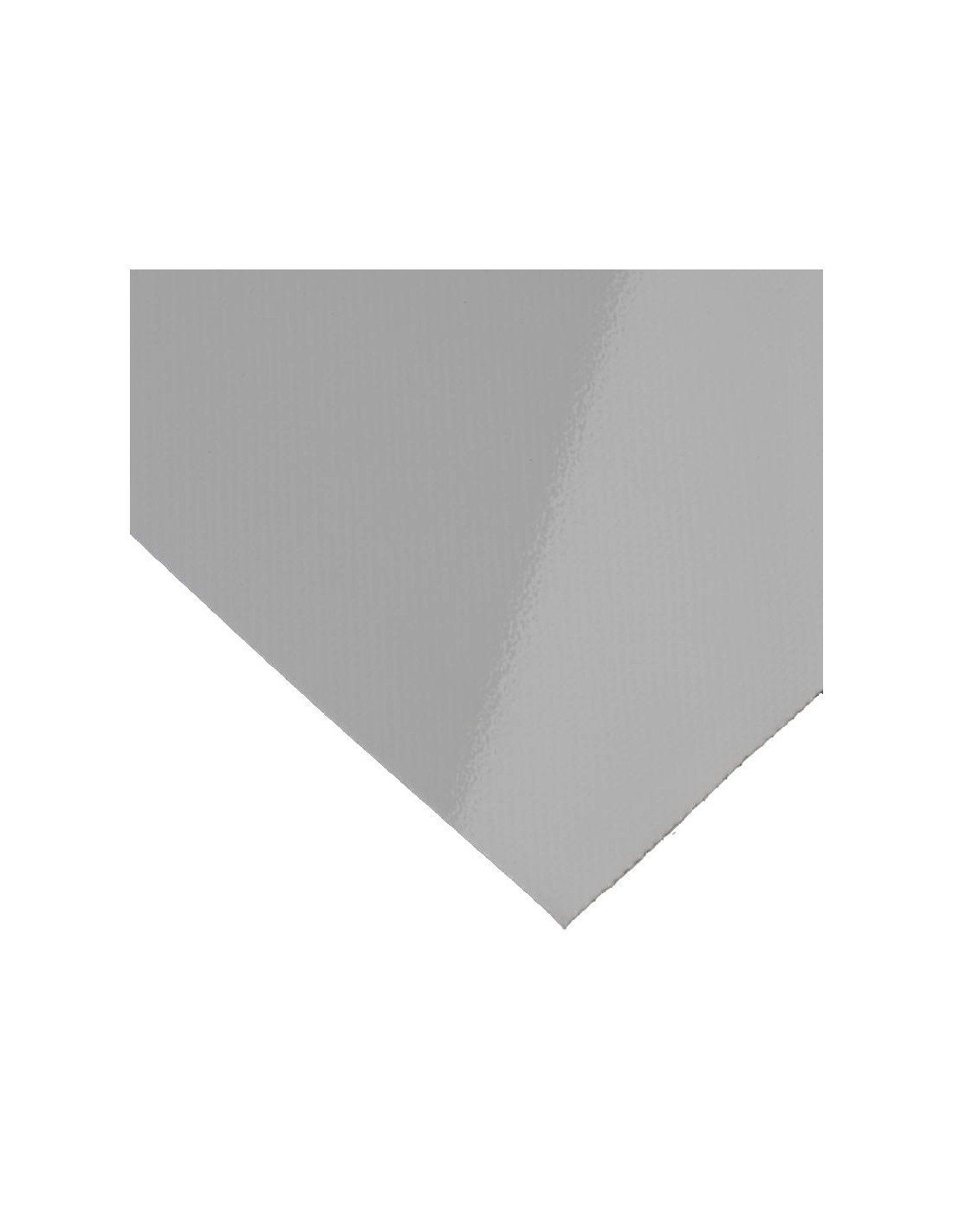 Gris - lona de PVC de 2,5m ancho rollo