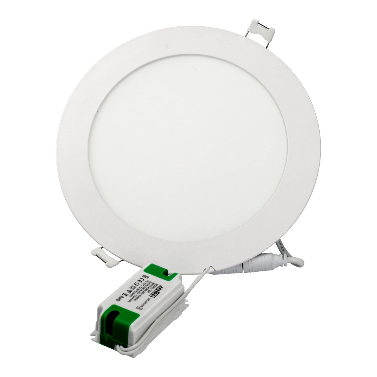 Downlight LED 12w blanco frío 6000k redondo empotrar blanco