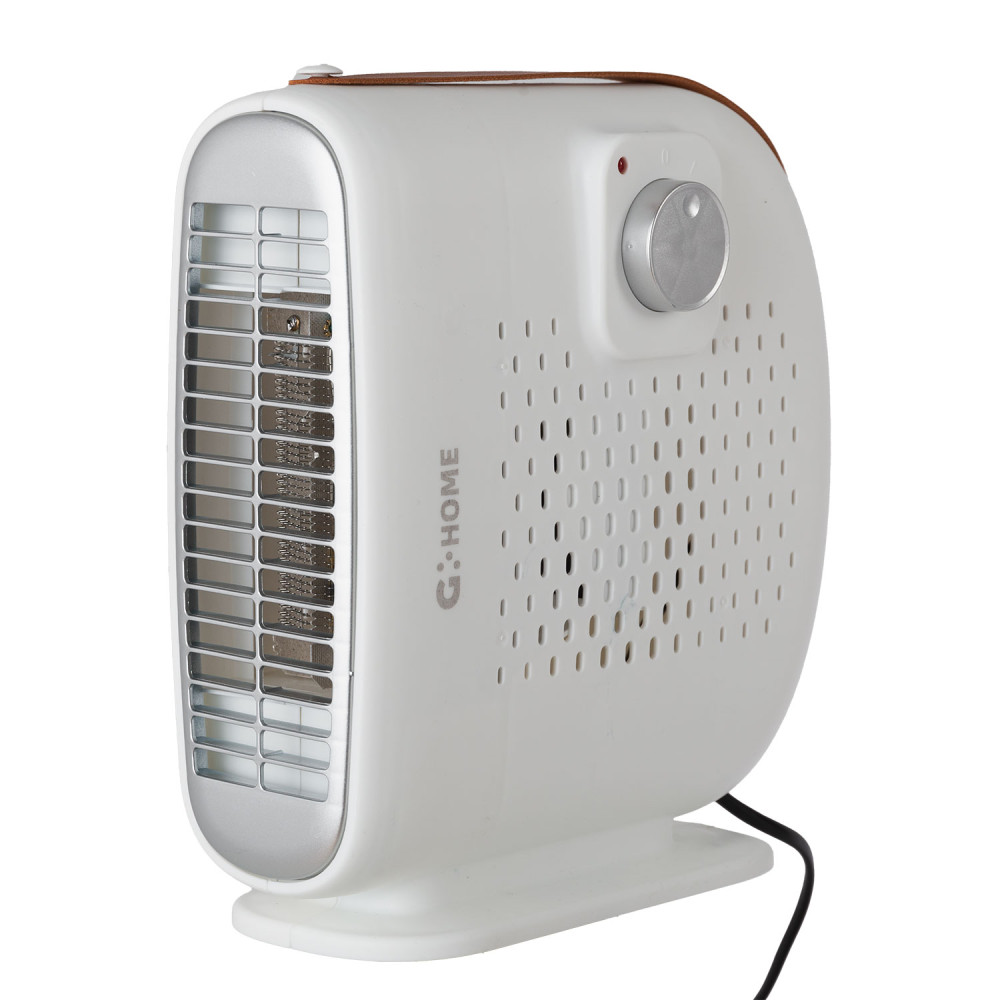 Calefactor resistencia + ventilador 500w blanco