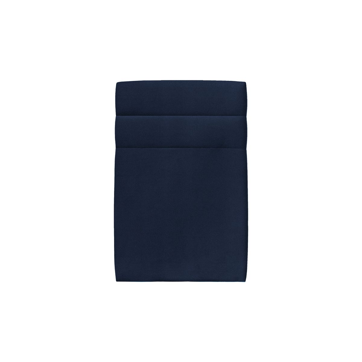 Cabecero 90 cm lines - tela terciopelo azul océano - azul océano