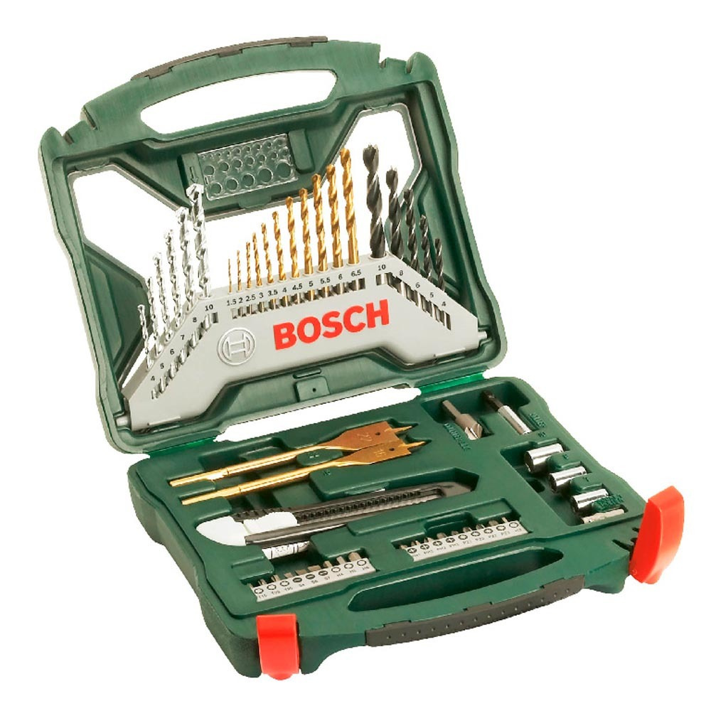Maletín mixto 50 piezas Bosch