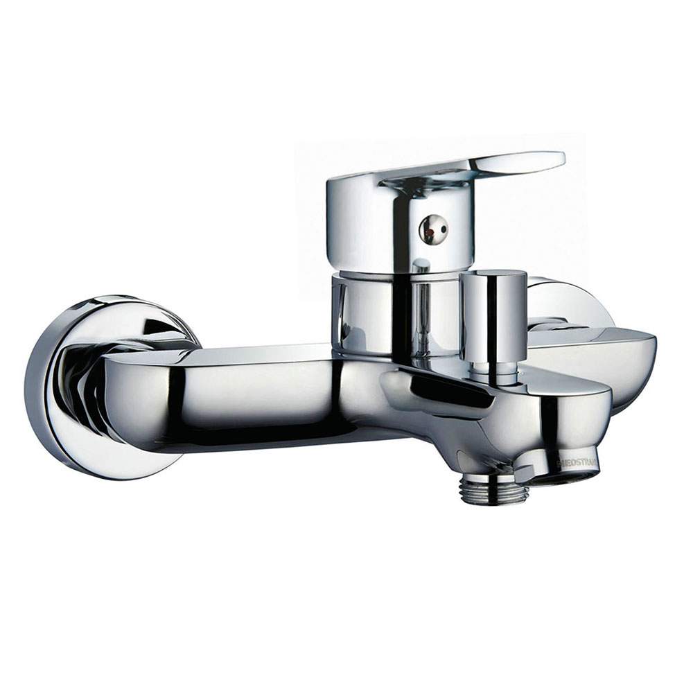 Kibath grifo bañera monomando six acabado cromo brillo fabricado en latón