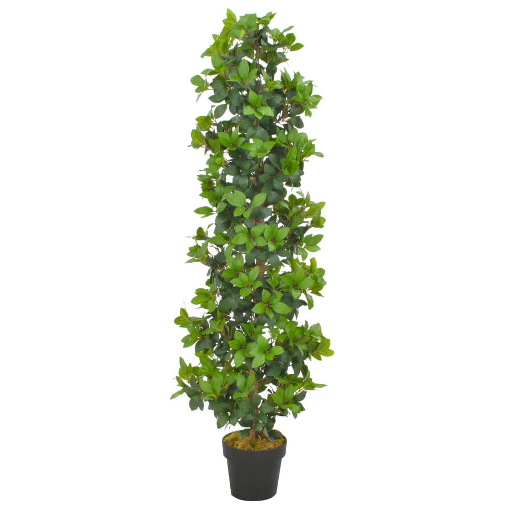 Planta artificial árbol de laurel con macetero 150 cm verde eerf7014
