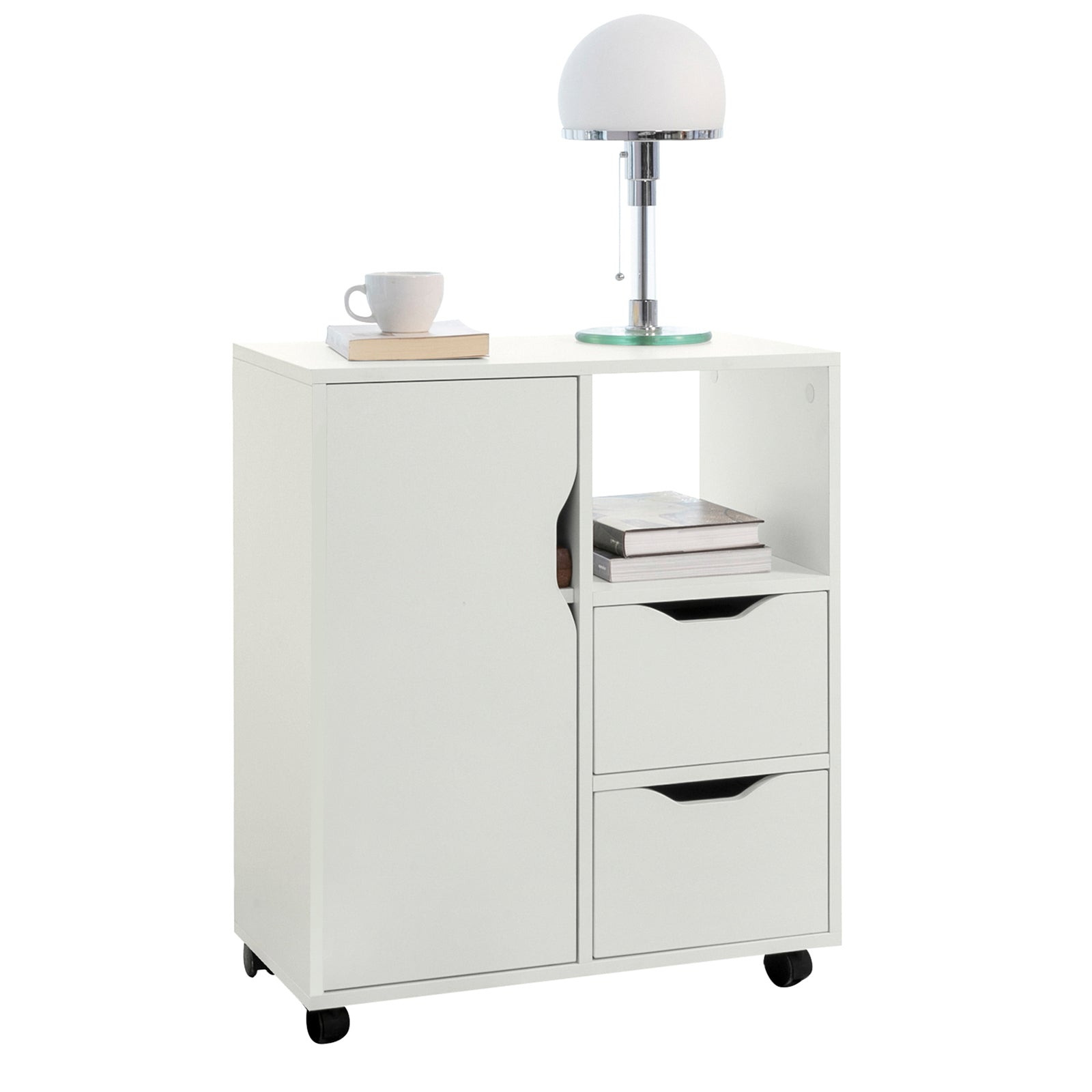 Soporte para impresora de archivador de oficina fbt105-w sobuy
