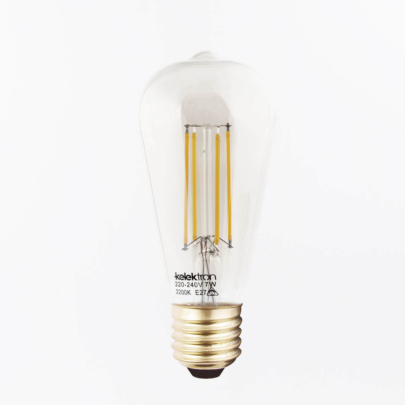 Bombilla deco st64 - 6 w - E27 - pack 10 unidades - azabak