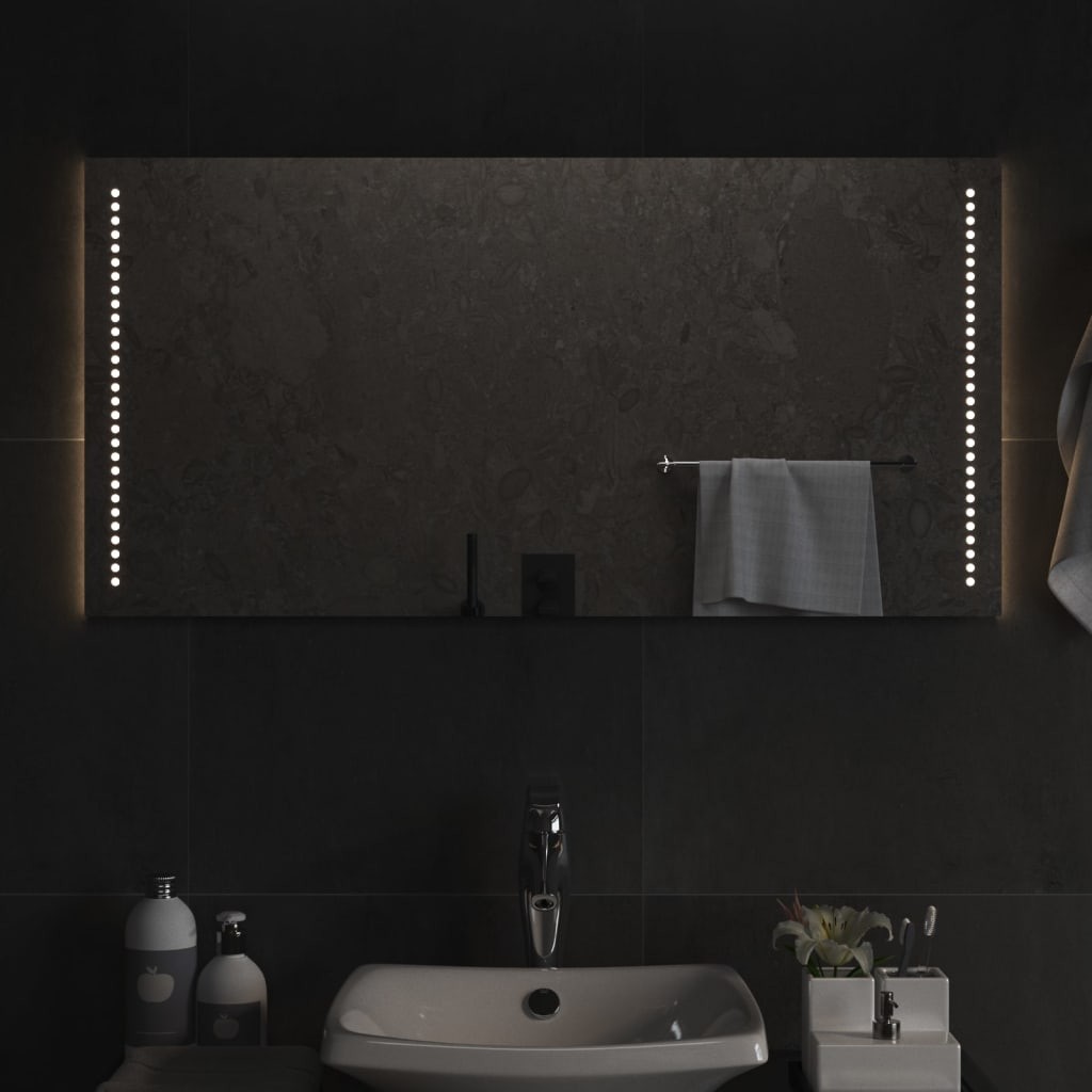 Espejo de baño con LED 50x100 cm