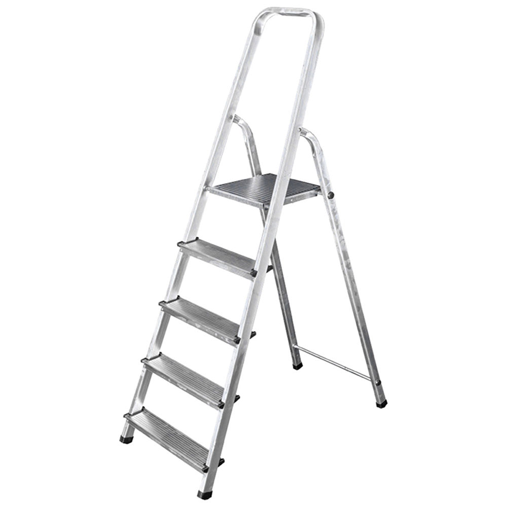 Escalera aluminio - 6 peldaños - 2,10 m