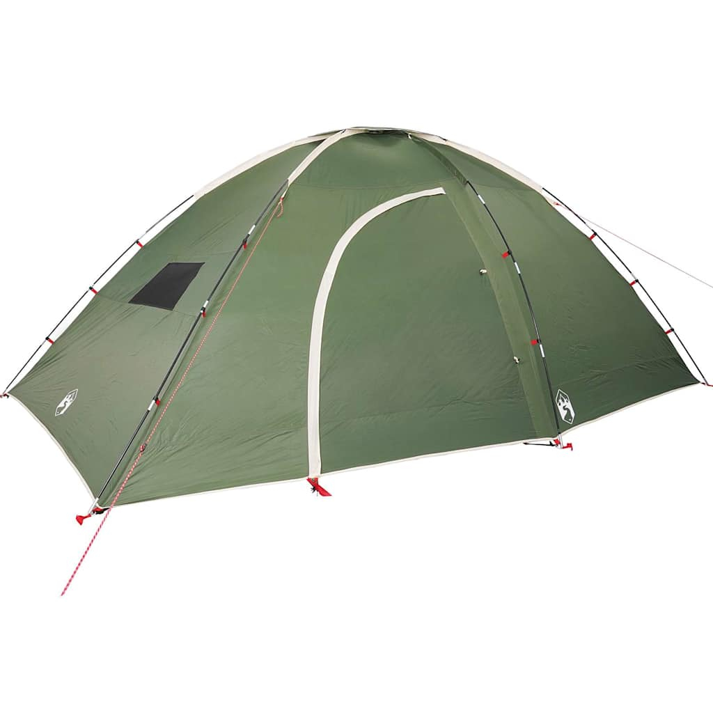 vidaXL tienda de campaña para 8 personas impermeable verde