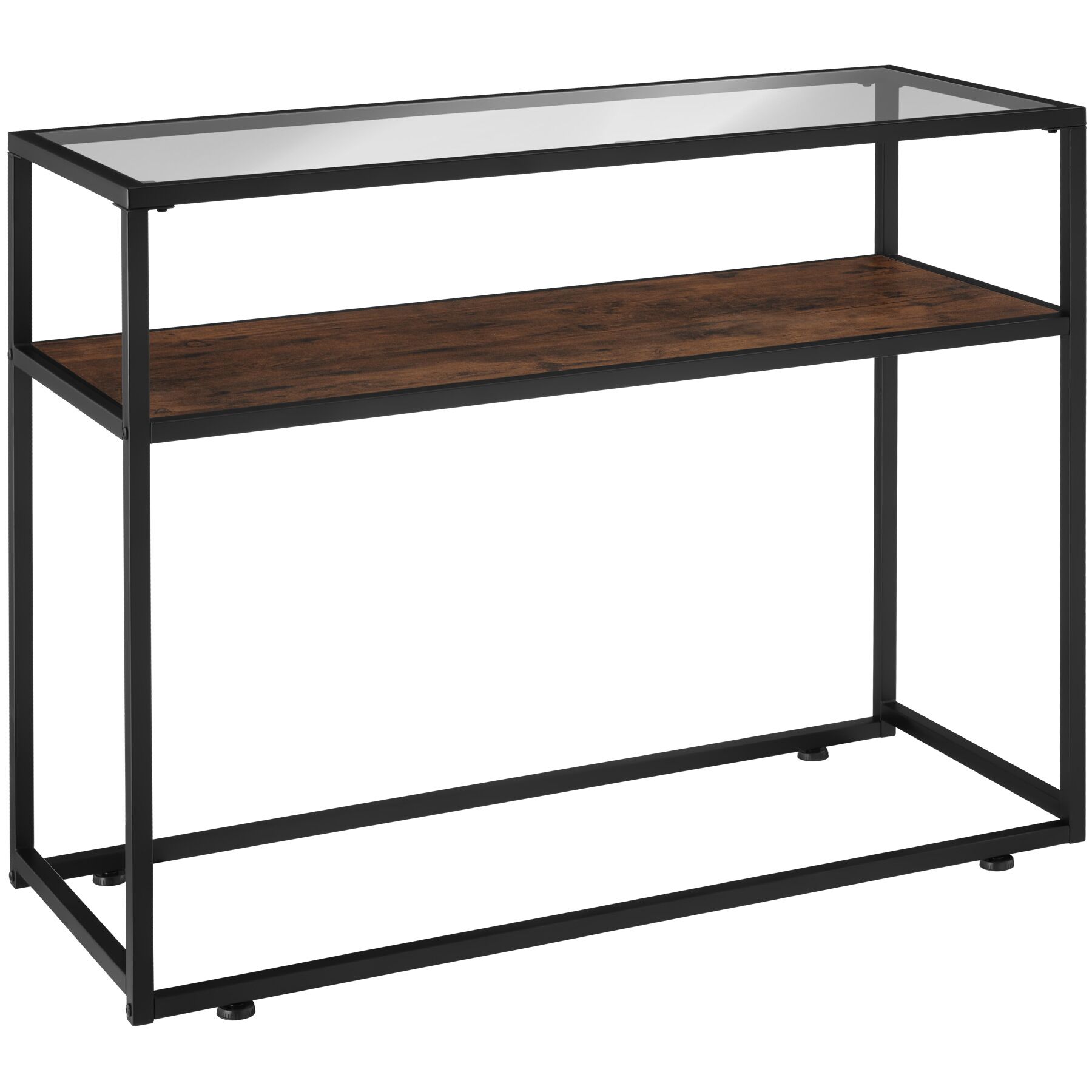 Mueble recibidor kilkenny 100 x 41 x 80,5 cm, marrón