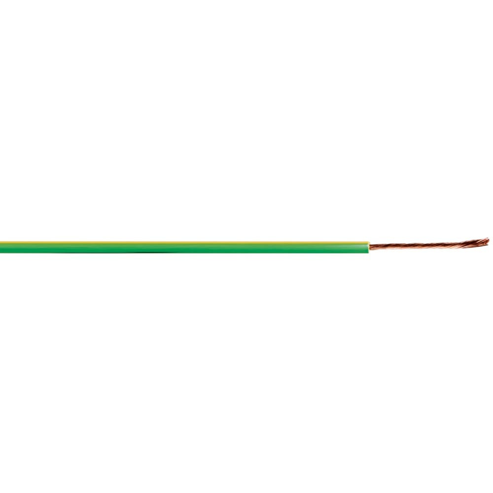 Cable H07Z1-K 1x1,5mm amarillo-verde rollo 100m