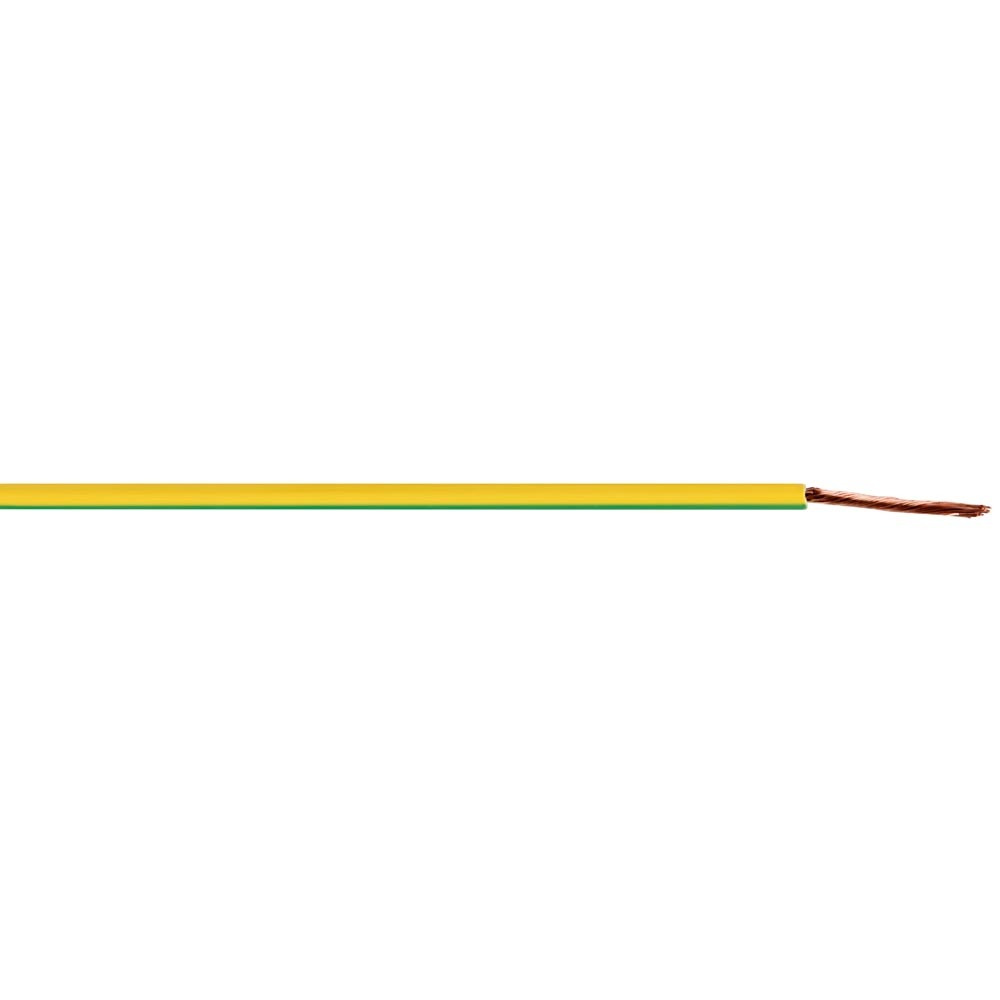 Cable H07Z1-K 1x2,5mm amarillo-verde rollo 100m