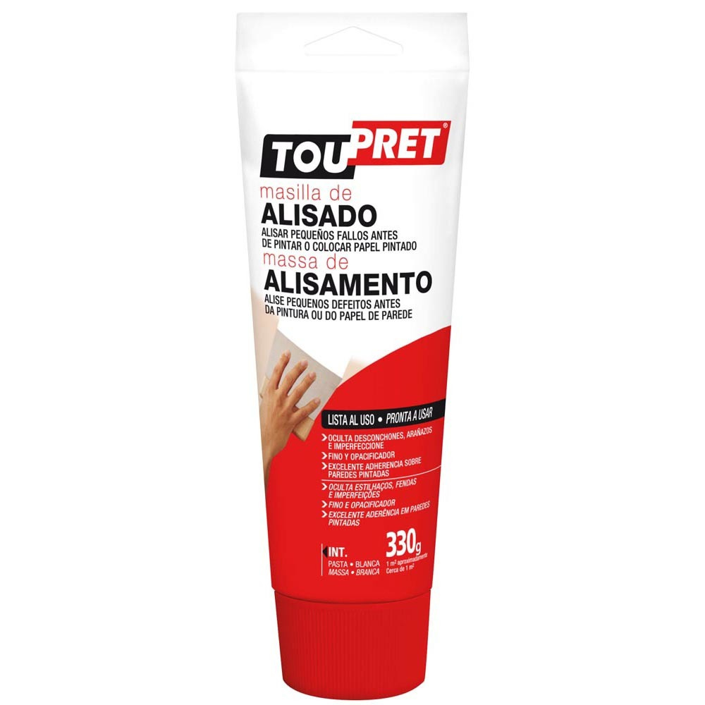 Masilla alisado toupret 330 gr